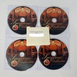 Eastwest Sounds Symphonic Orchestra Gold Edition 4 DVD Disk Set For Mac Or PC